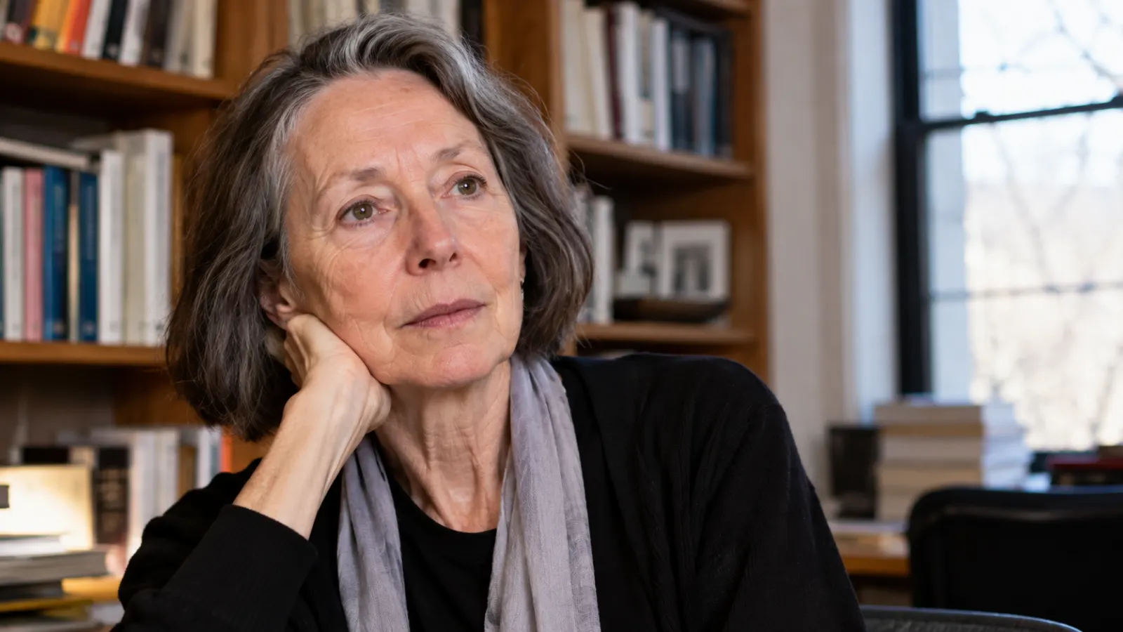 Canadian poet and classicist Anne Carson, winner of the 2026 Nobel Prize in Literature for her innovative engagement with classical traditions.