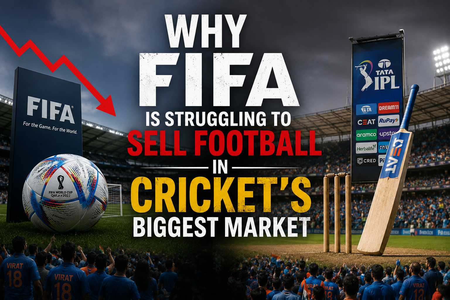 Reliance-Disney vs FIFA Rights: Why FIFA Is Struggling to Sell Football in Cricket's Biggest Market