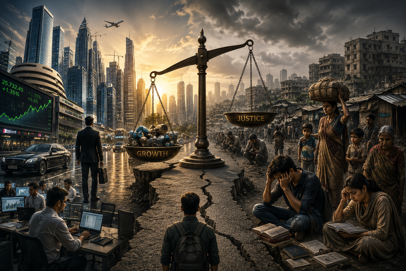 Growth Without Justice Creates Wealth Without Peace