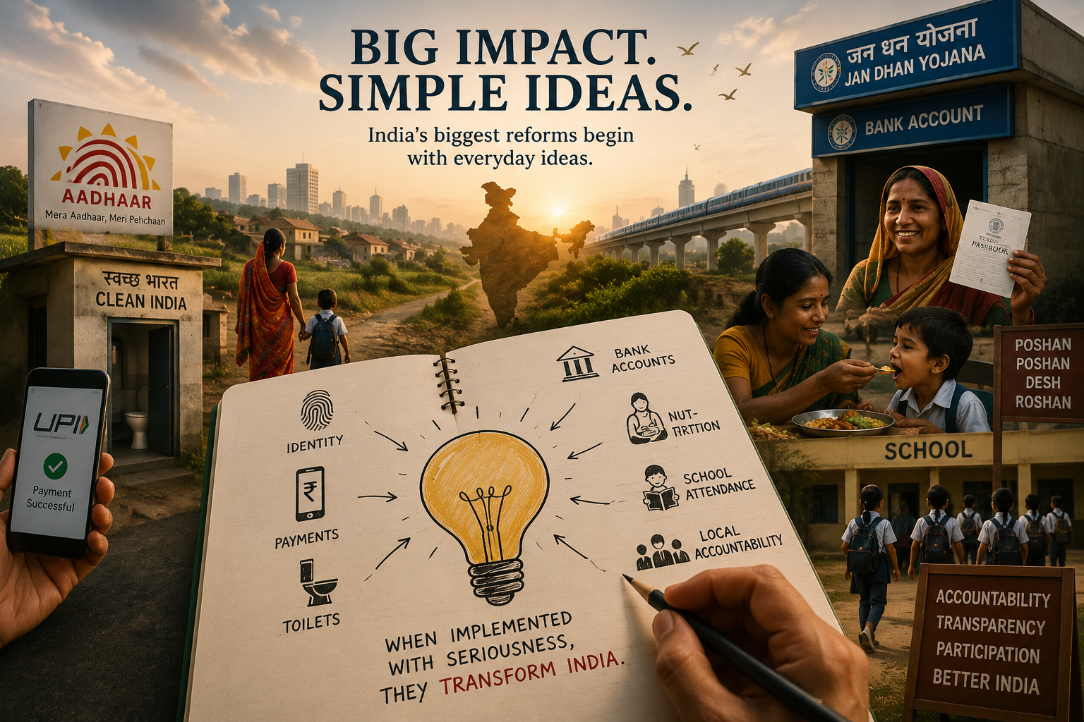 India's Biggest Reforms Often Begin as Simple Ideas