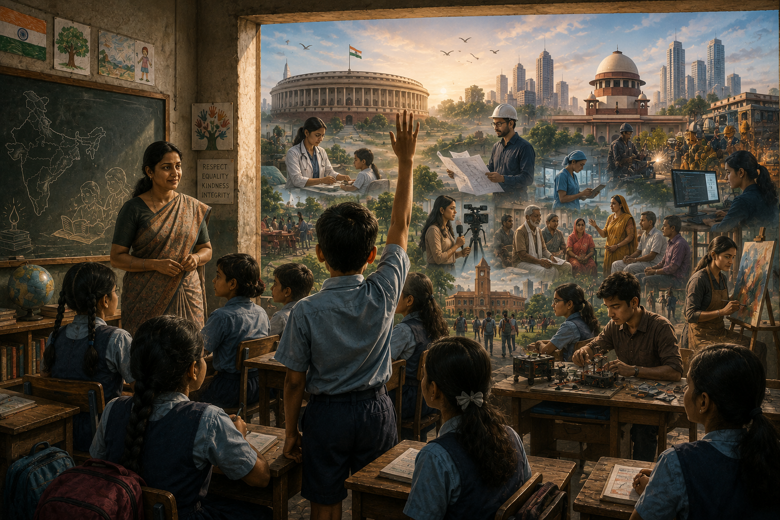 The Republic Is Built First in the Classroom