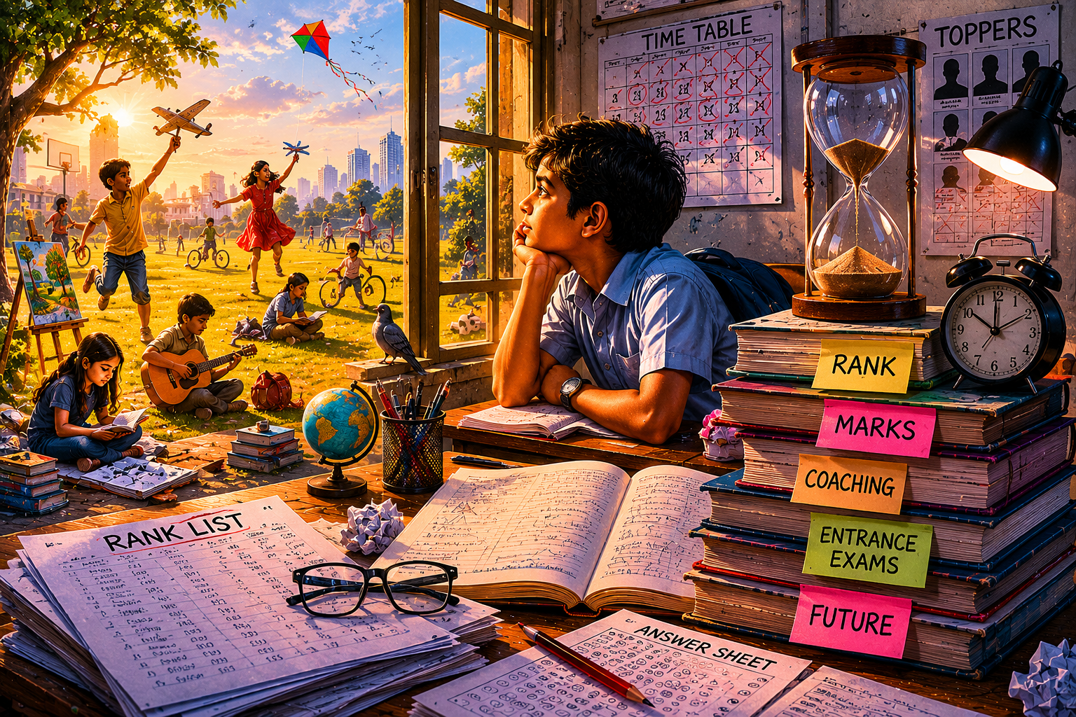 India Has Turned Childhood Into a Competitive Exam