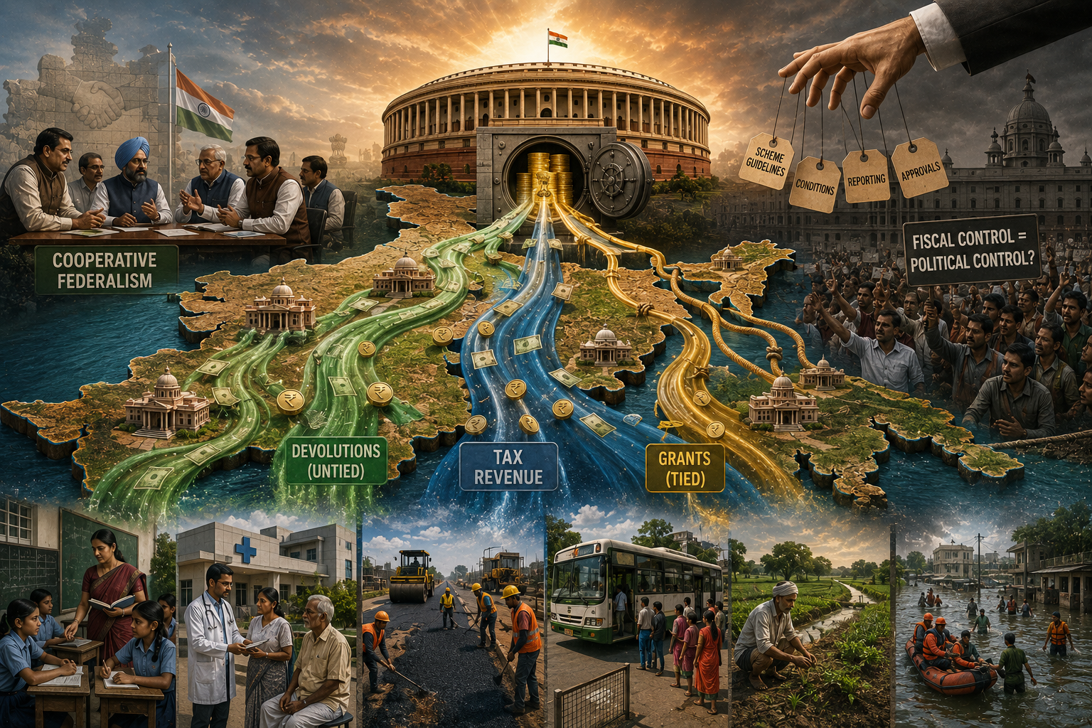 India's Fiscal Federalism Is Becoming the New Battleground of Politics