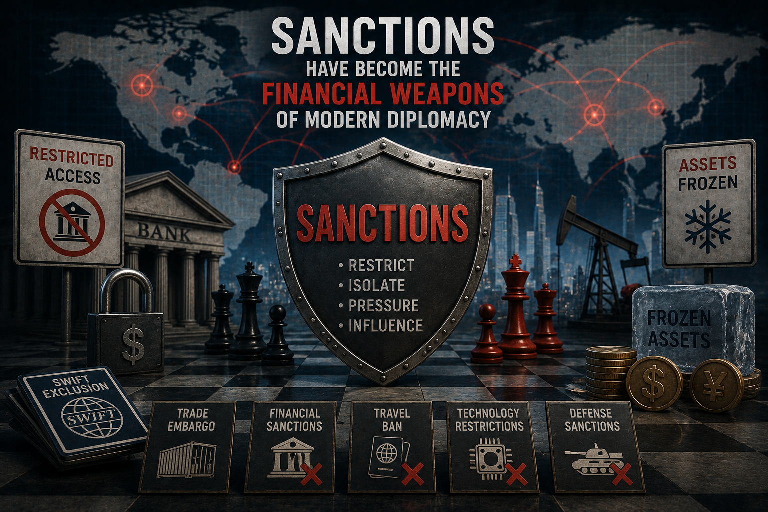 Sanctions Have Become the Financial Weapons of Modern Diplomacy