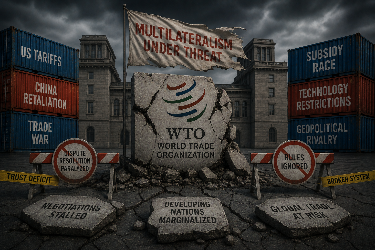 The WTO Struggles to Survive in a World of Trade Wars