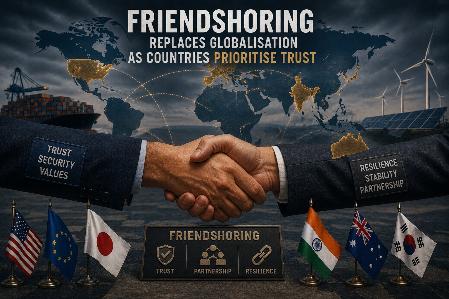 Friendshoring Replaces Globalisation as Countries Prioritise Trust