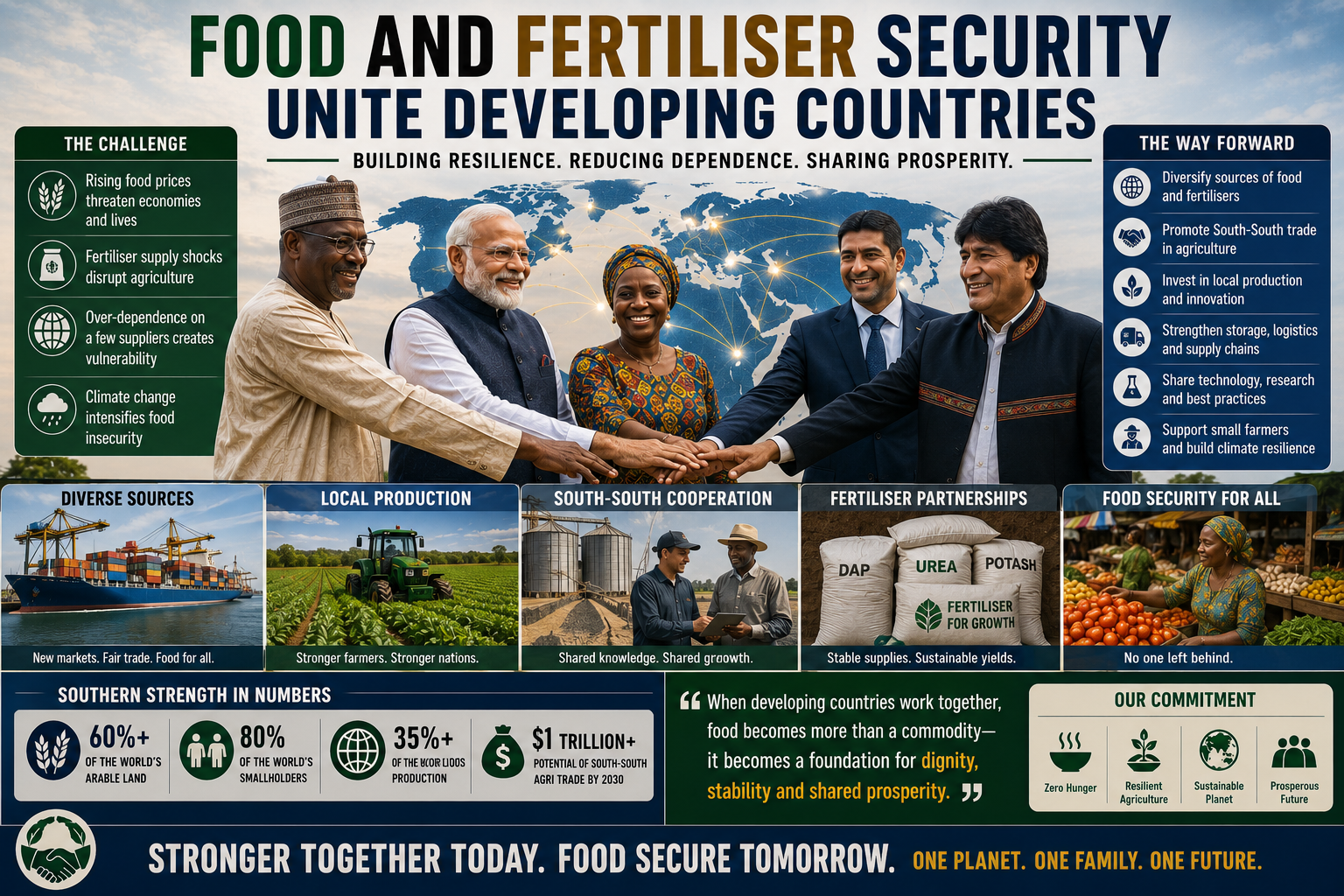 Food and Fertiliser Security Unite Developing Countries