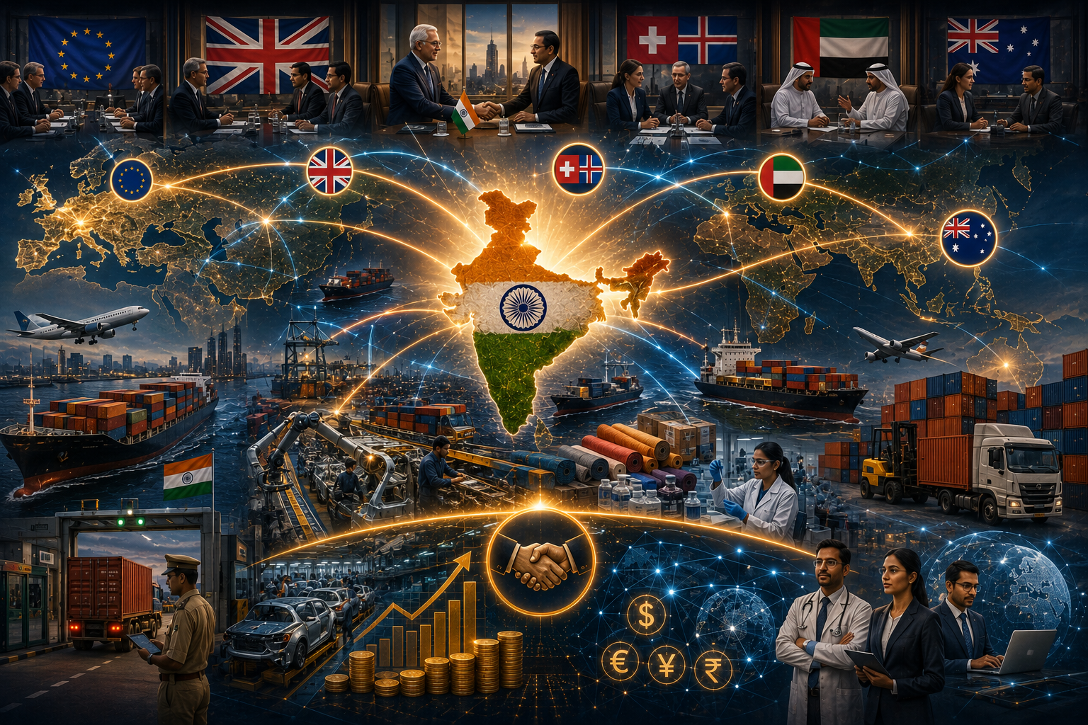 India’s FTA Push Reflects a New Phase of Economic Diplomacy