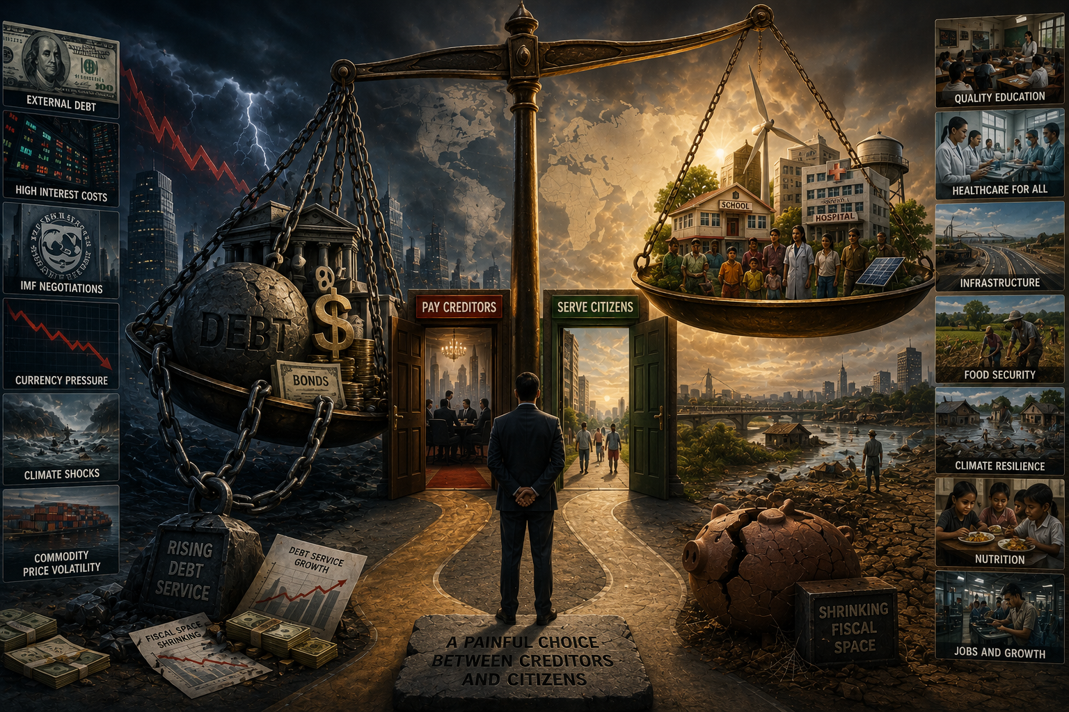 Global Debt Crisis Puts Developing Nations Under Pressure
