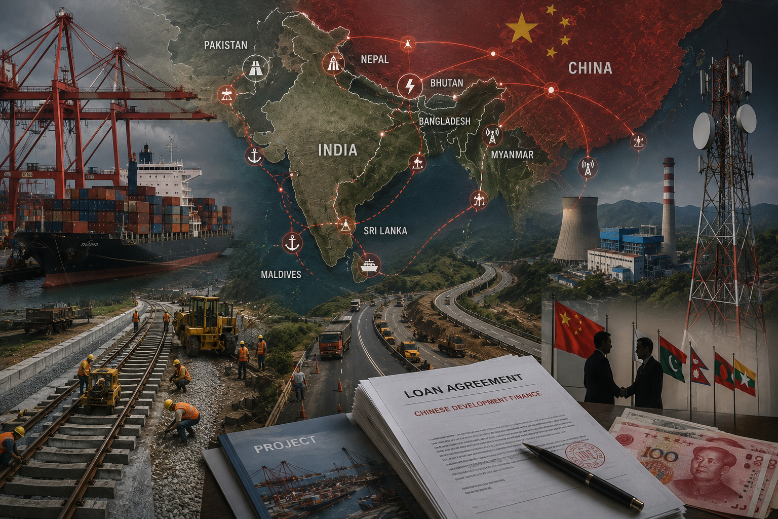 China’s Shadow Grows Across India’s Neighbourhood