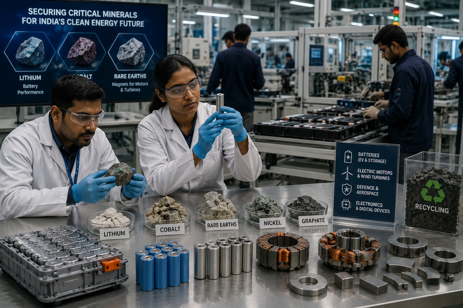 Lithium, Cobalt and Rare Earths Become Strategic Resources