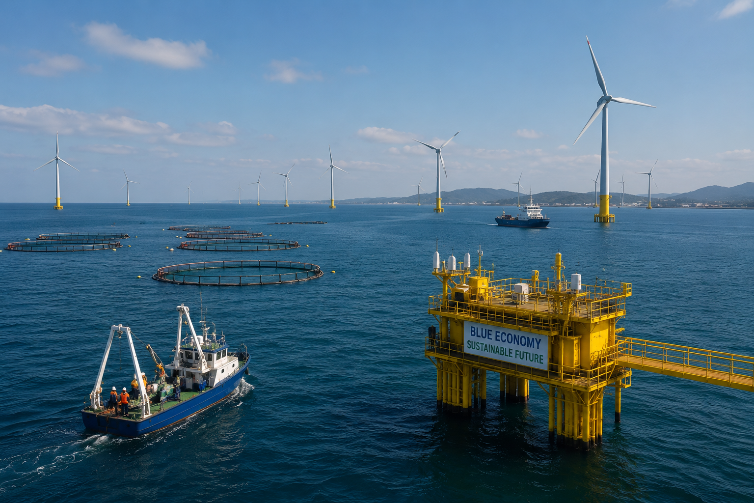 Blue Economy Becomes a Strategic Priority for Coastal Nations