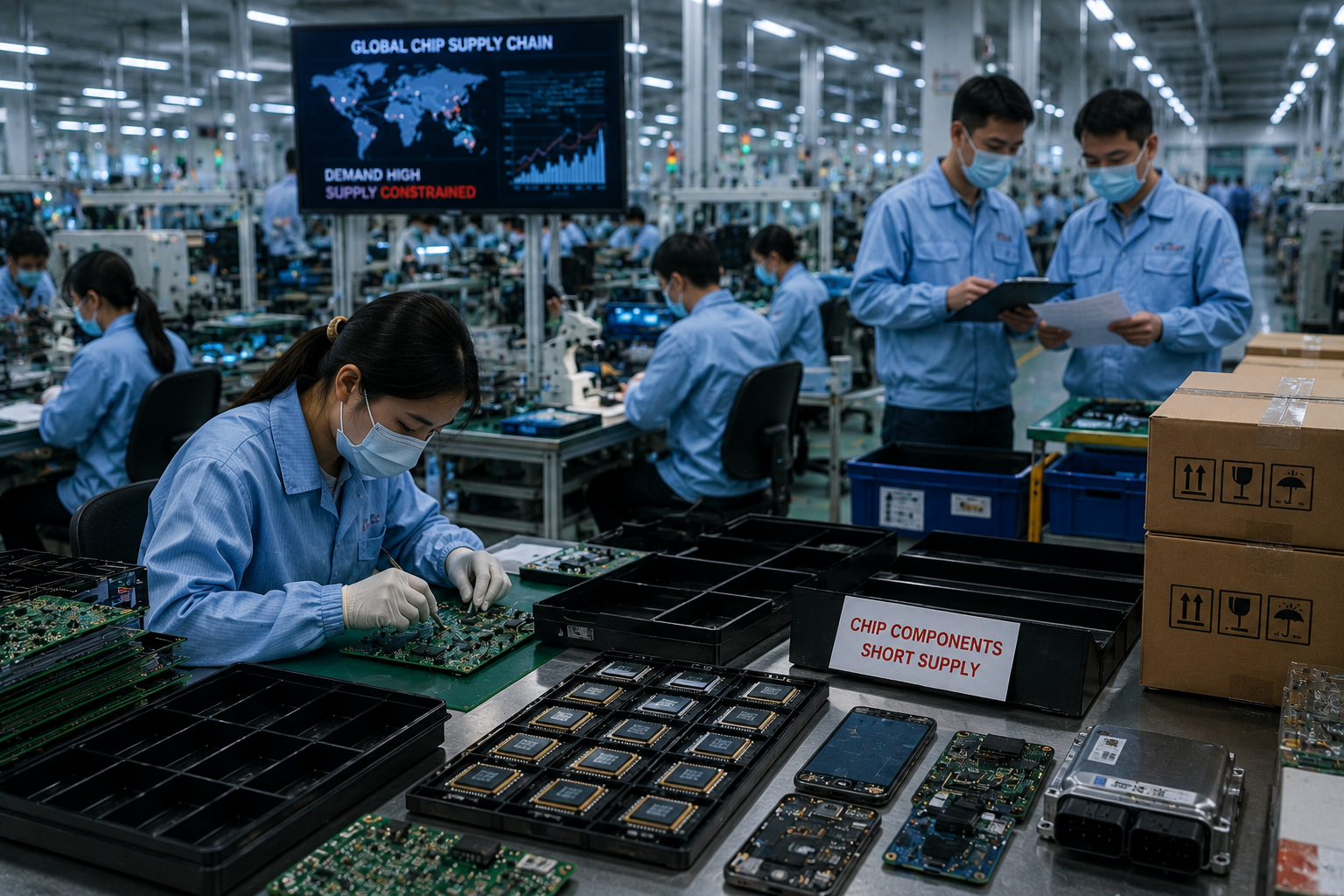Taiwan Strait Tensions Put the Global Chip Economy at Risk