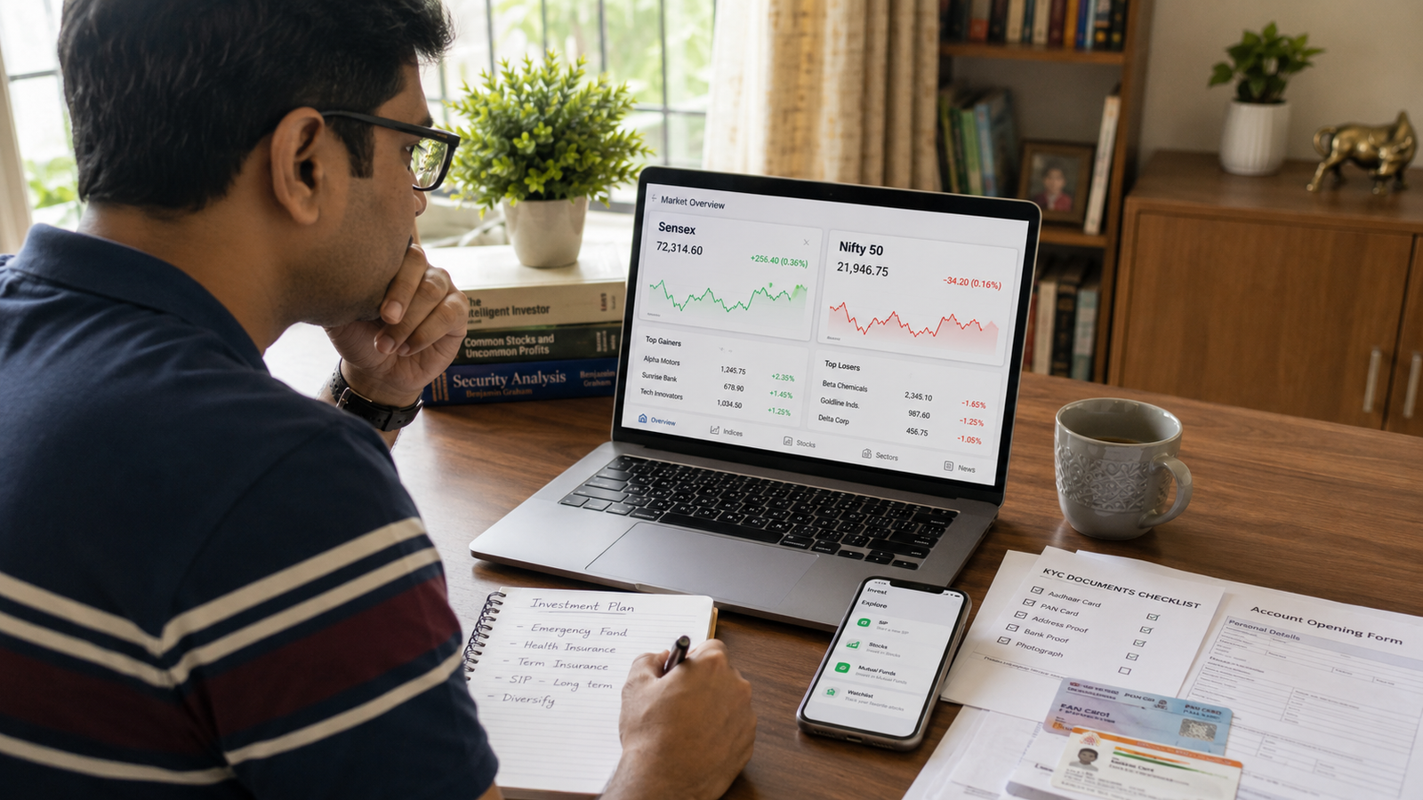 India Stock Market Basics: A Beginner's Guide to Investing in Sensex and Nifty in 2026