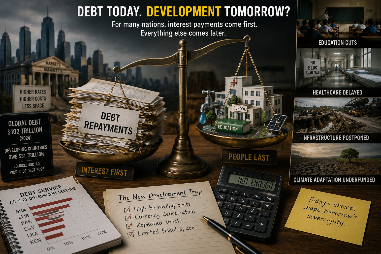 Debt Crisis Pushes Poor Nations Into a New Development Trap