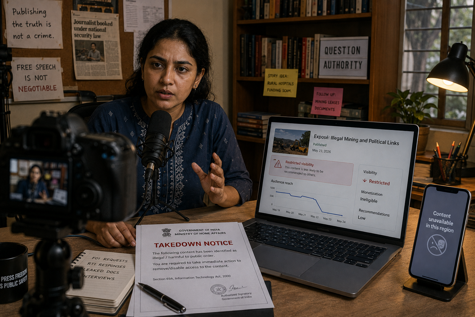Freedom of Speech Faces Pressure From States and Platforms