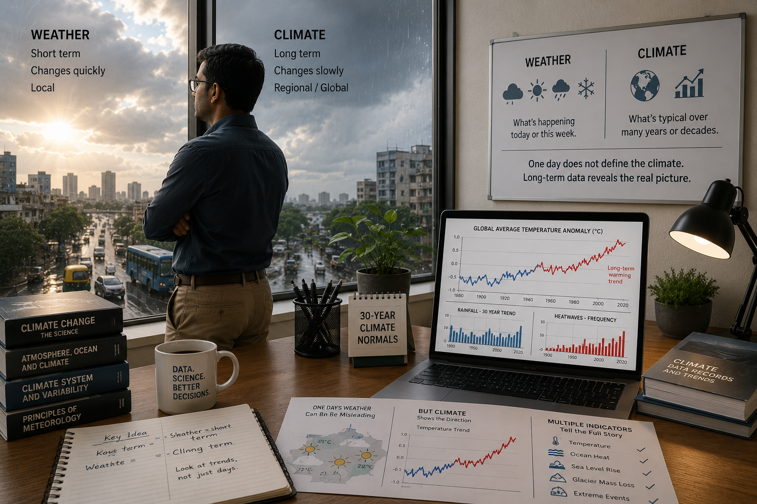 What Is the Difference Between Weather and Climate