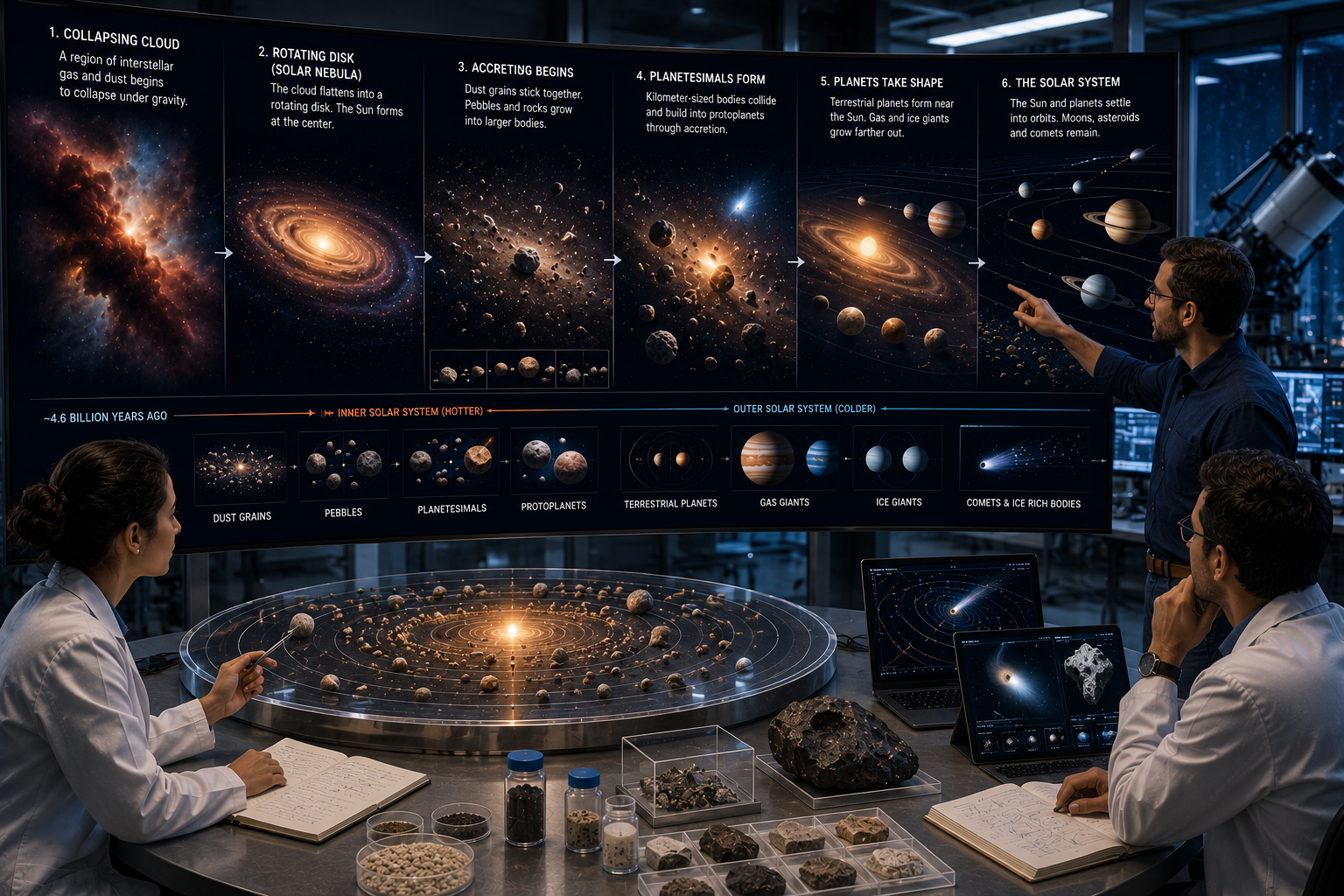 How the Solar System Formed: A Comprehensive Overview
