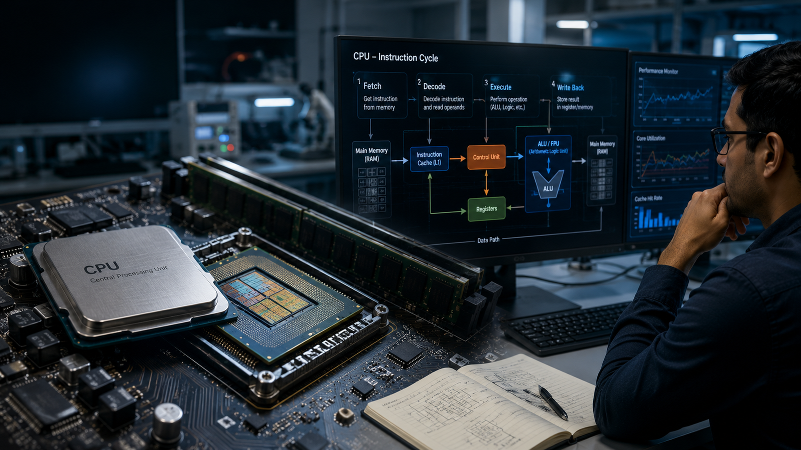 How a Computer Processor Works