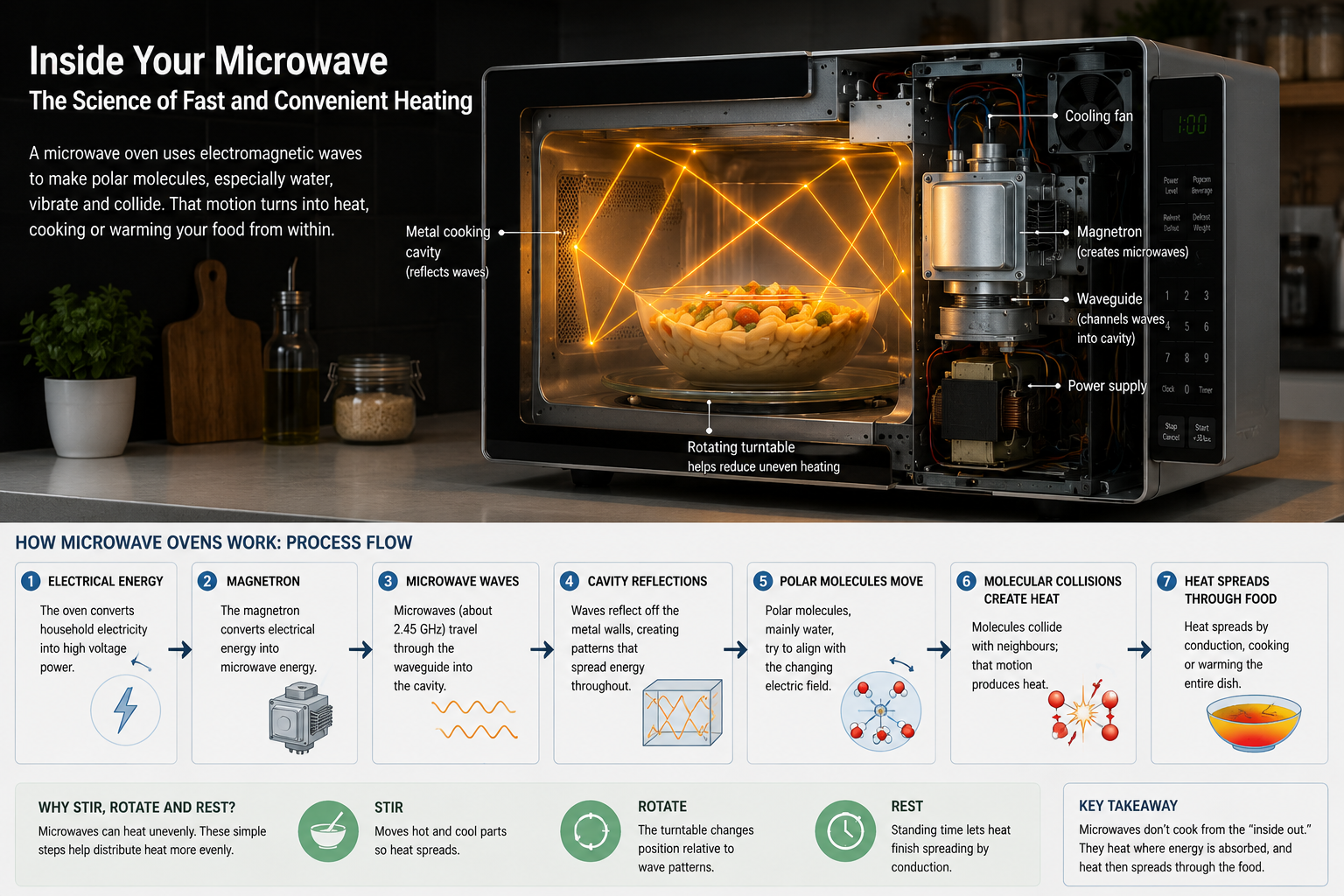 Understanding How a Microwave Heats Food