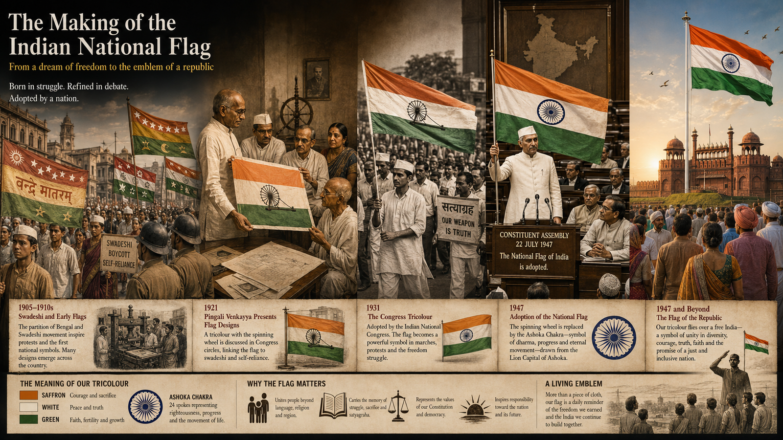 The History of the Indian Flag