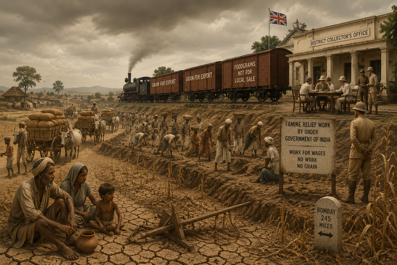 The Famines of Colonial India Explained