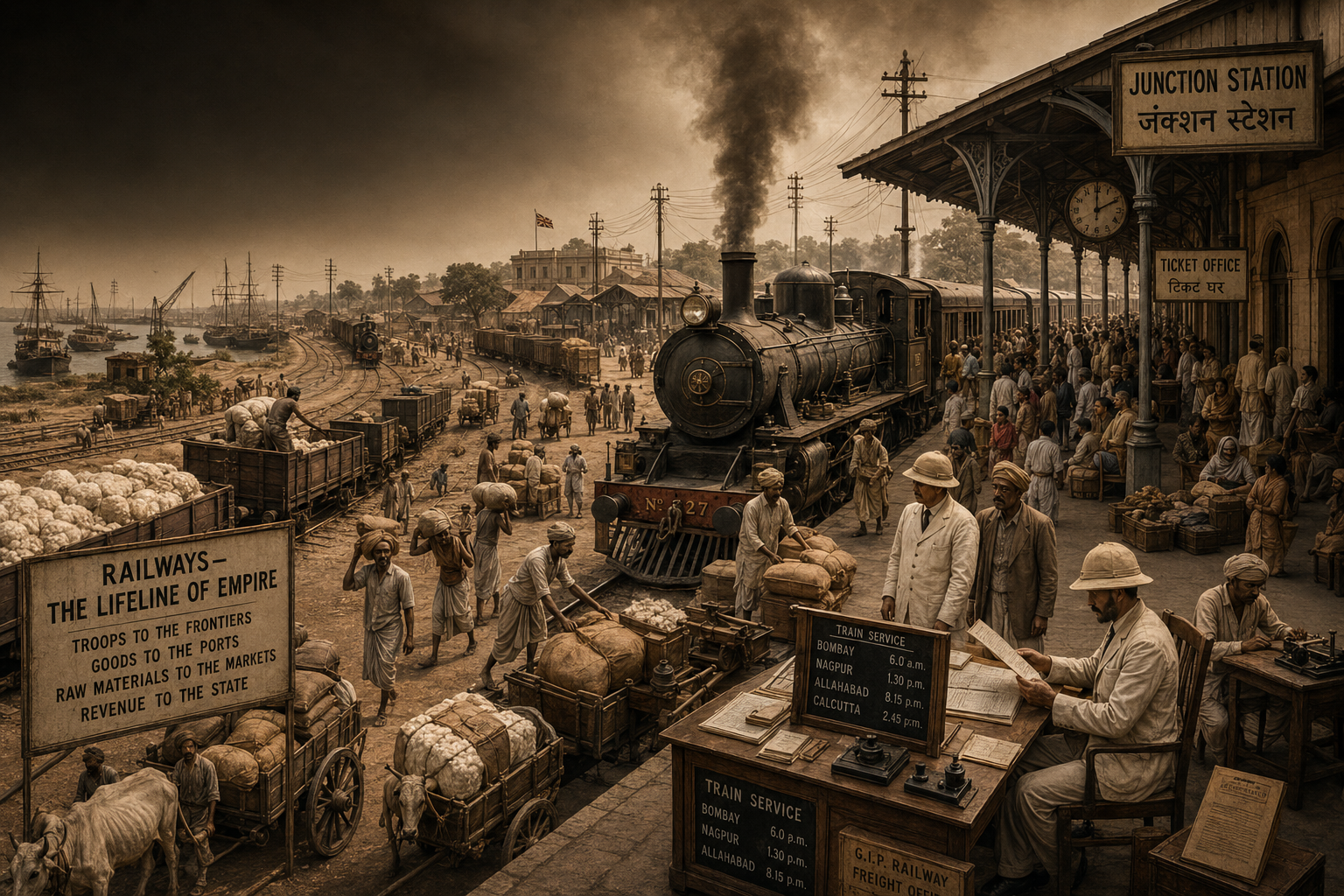 The History of Indian Railways Under the British