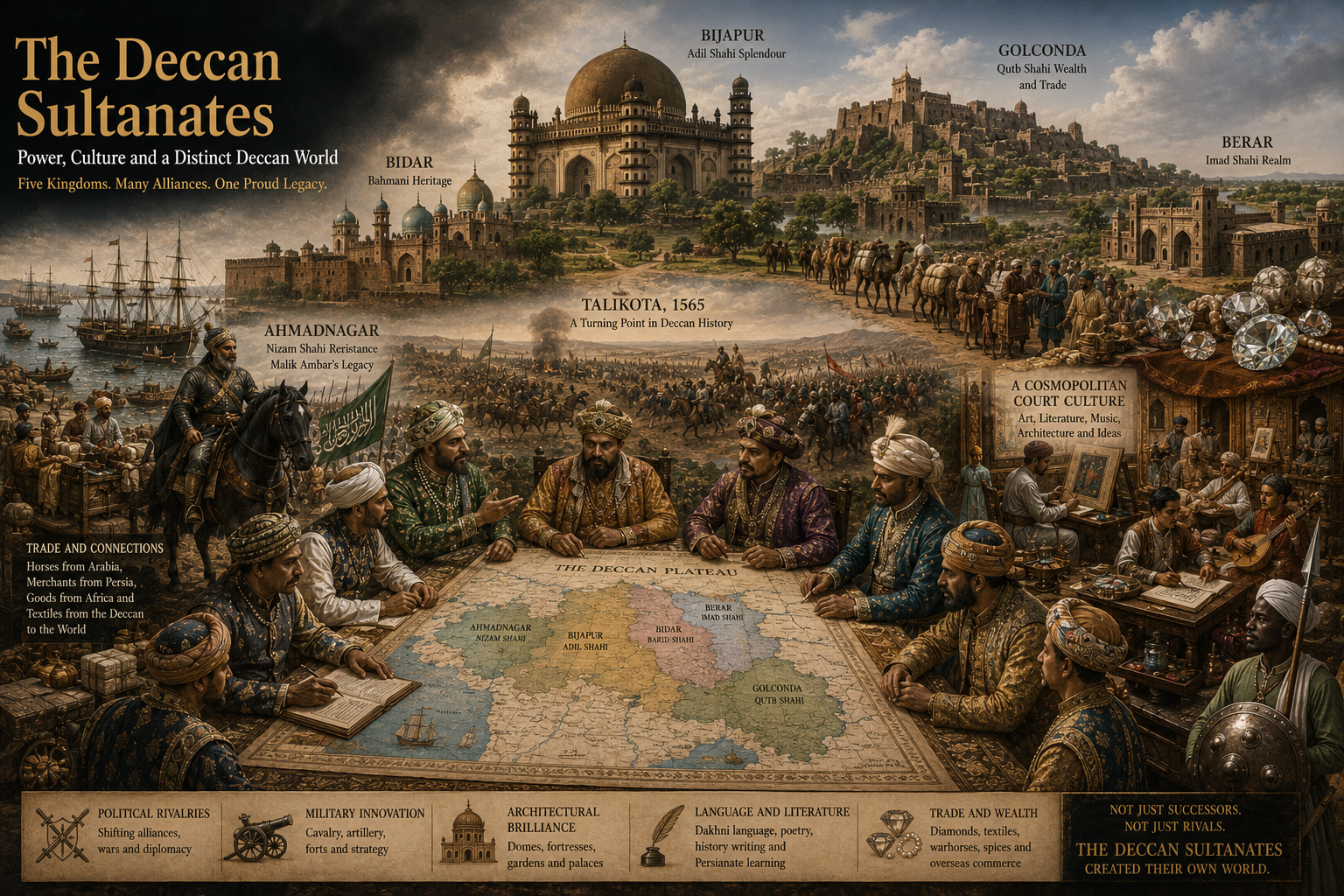 The History of the Deccan Sultanates