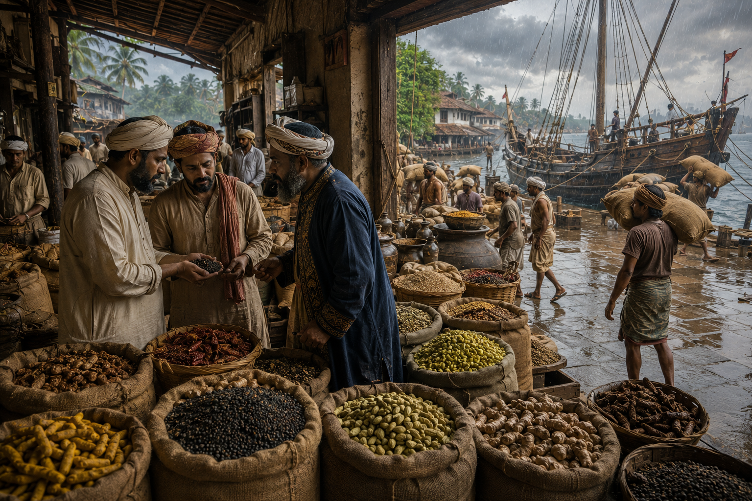The Spice Trade and India Explained