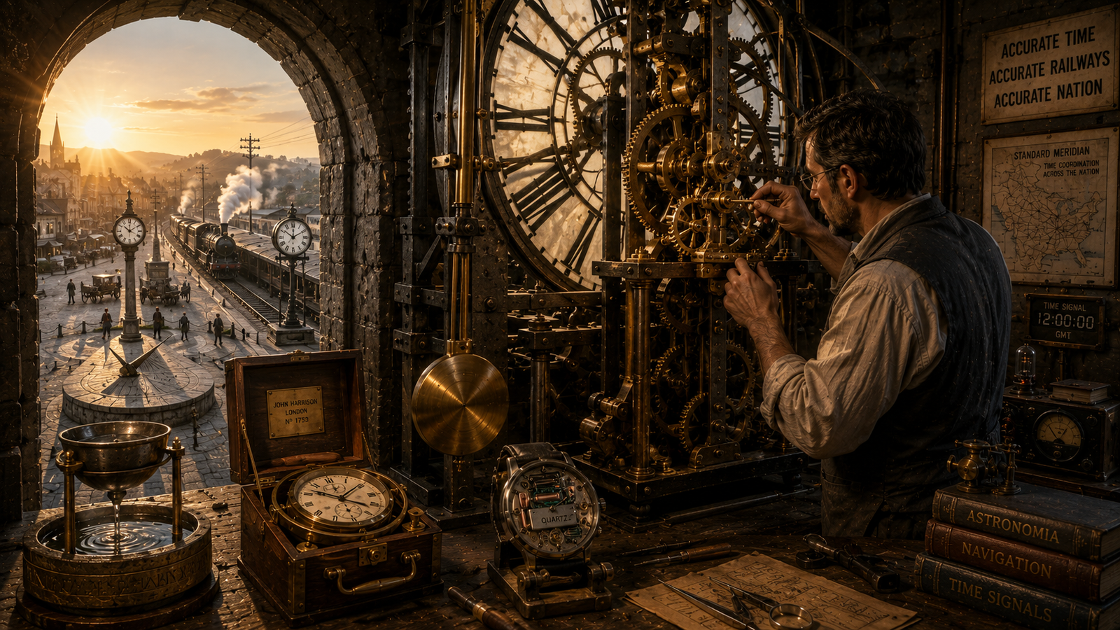 The History of Clocks and Timekeeping