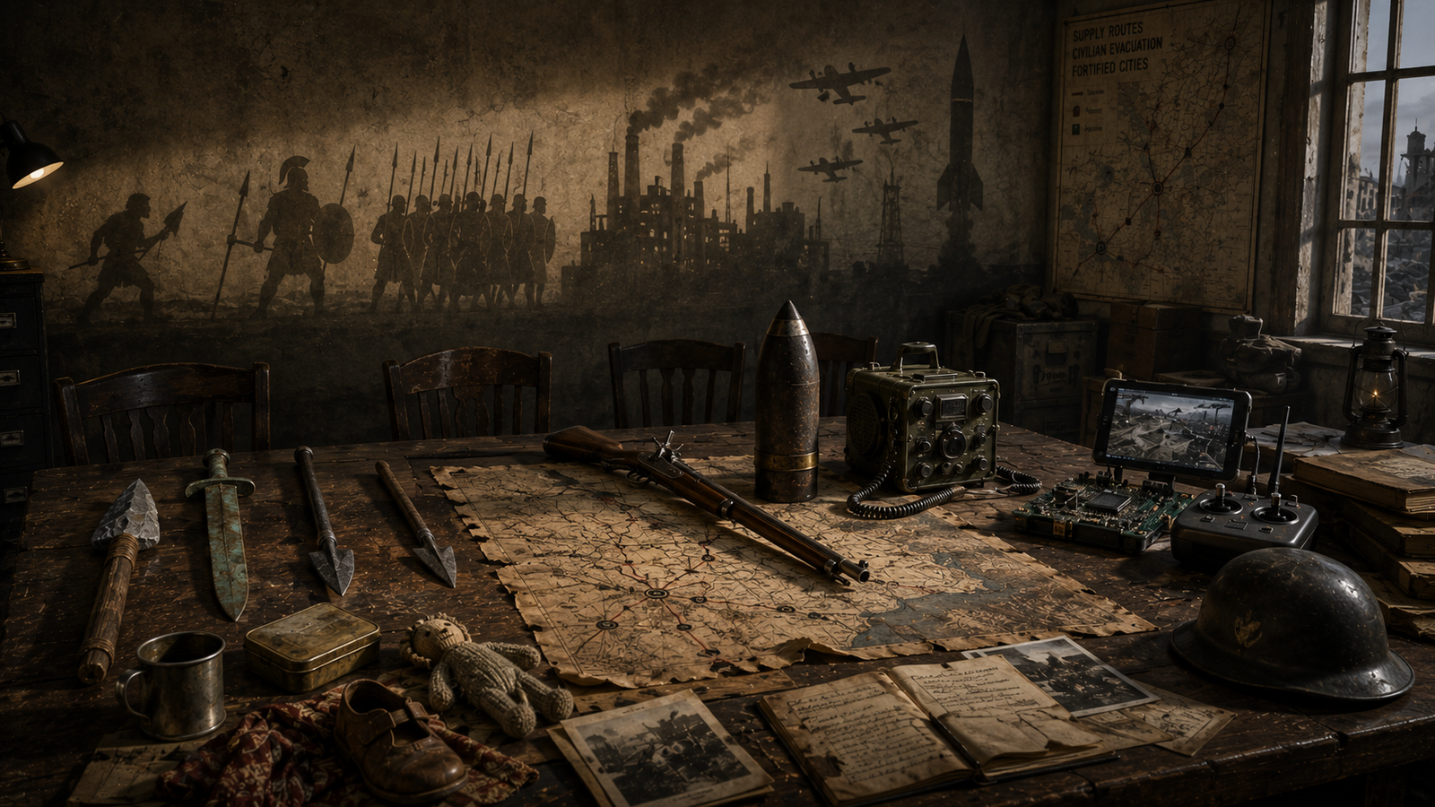 The History of Warfare and Weapons