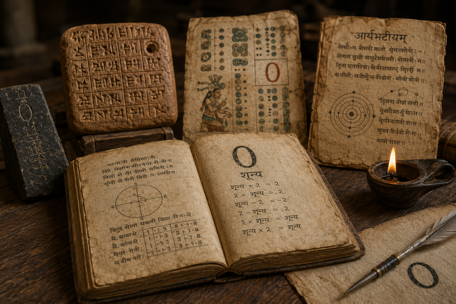 The Origins of Zero and the Decimal System