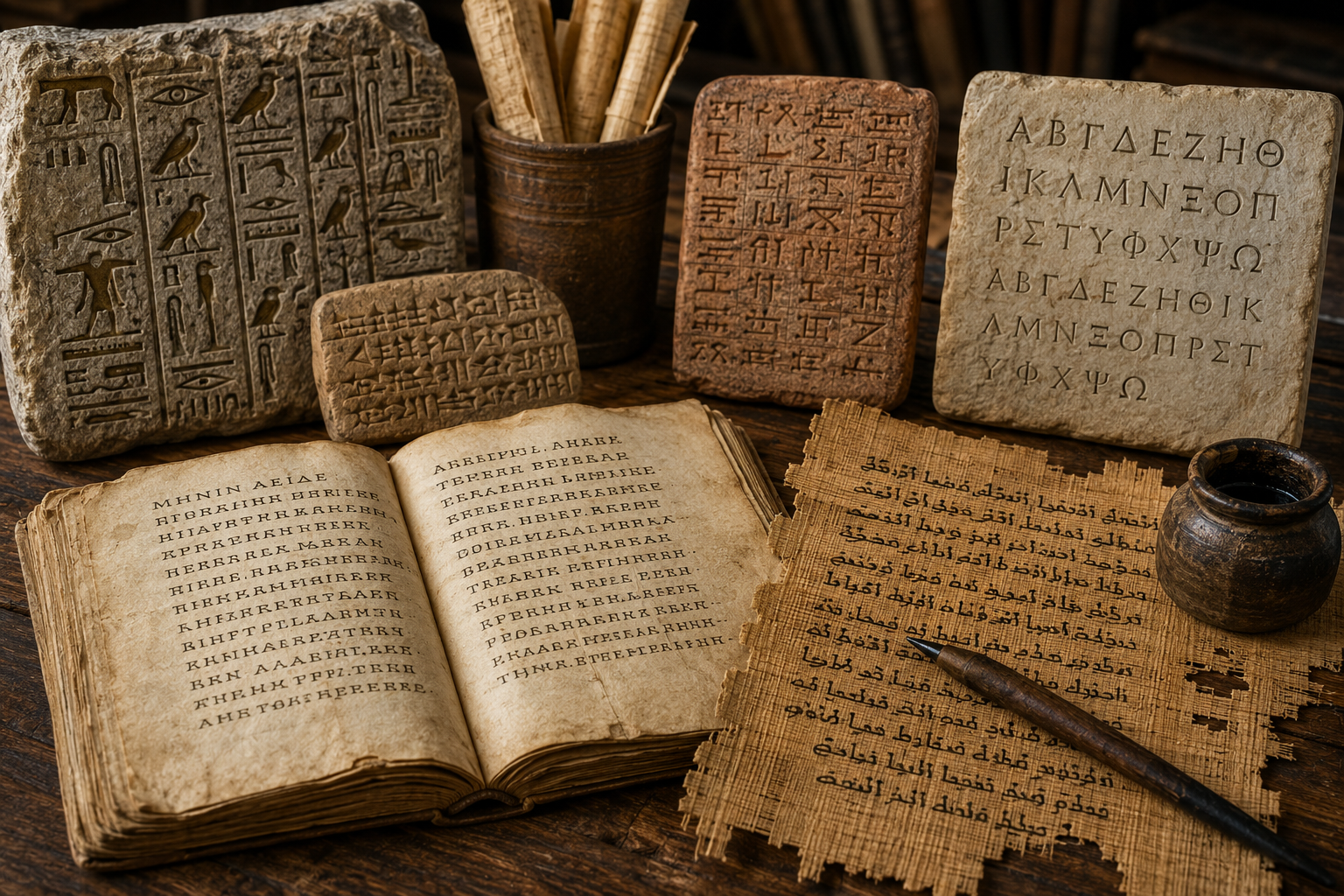 The Evolution of the Alphabet Explained