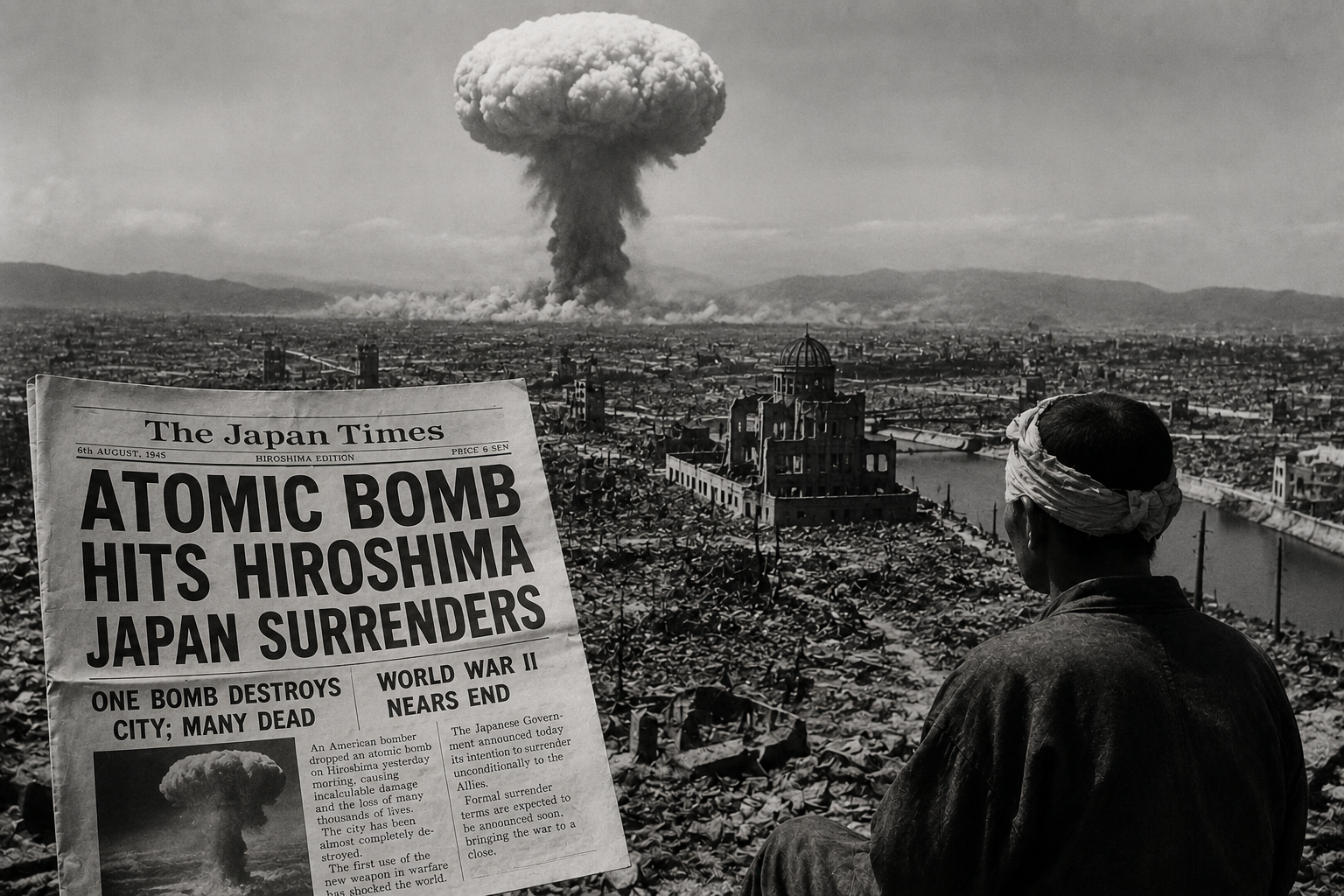 The Atomic Bombs and the End of the War