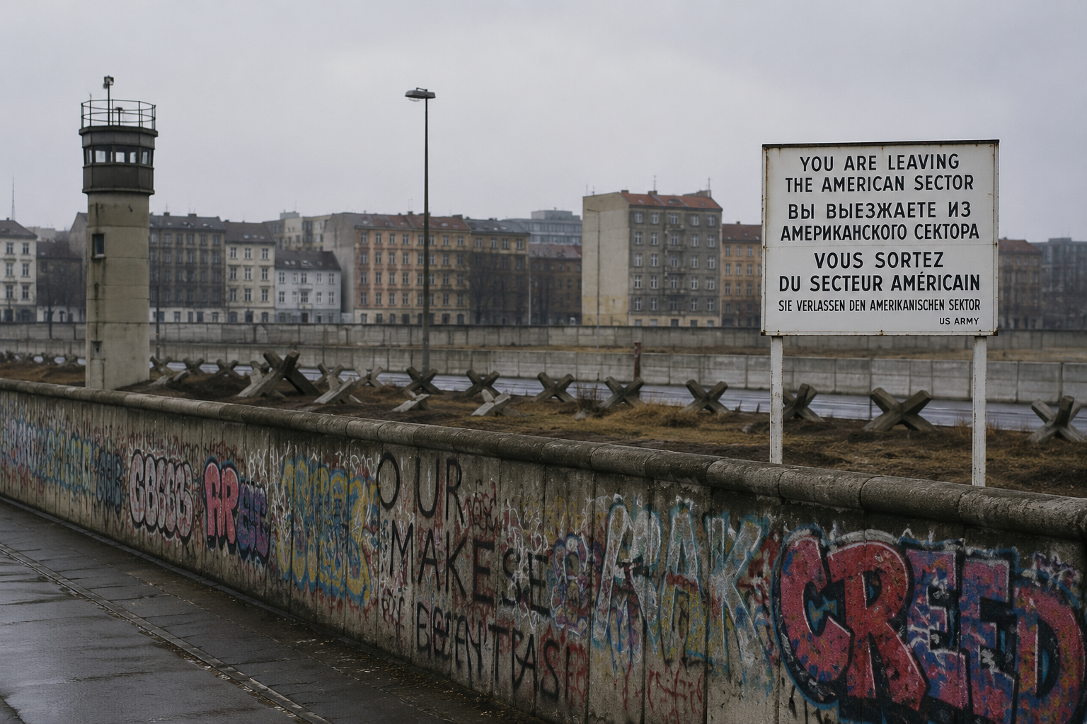 The Berlin Wall and a Divided Germany