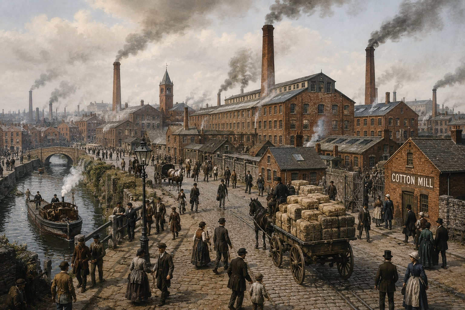 The Industrial Revolution That Reshaped Society