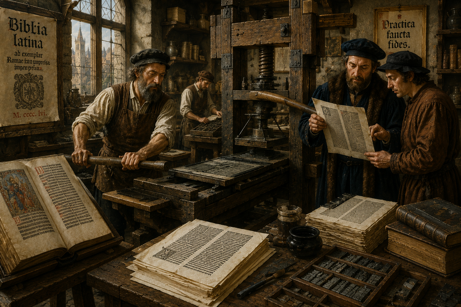 How the Printing Press Changed History