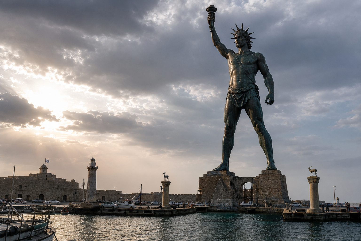 Featured image for The Colossus of Rhodes Explained