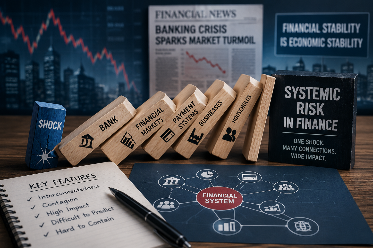Systemic Risk in Finance: How Financial Crises Spread