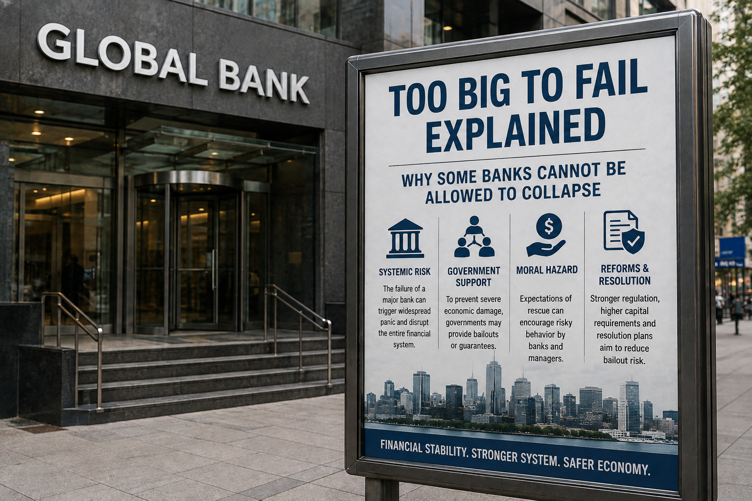 Too Big to Fail Explained: Why Some Banks Cannot Be Allowed to Collapse
