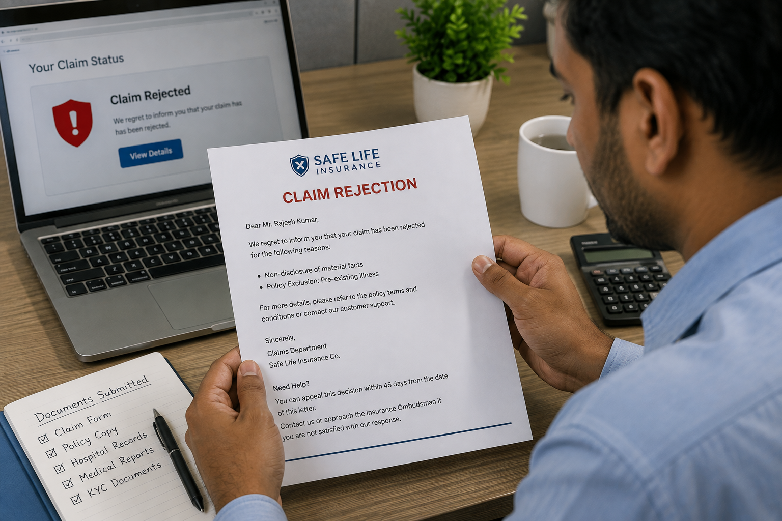 Insurance Claim Rejection: Common Reasons, Rights and Next Steps