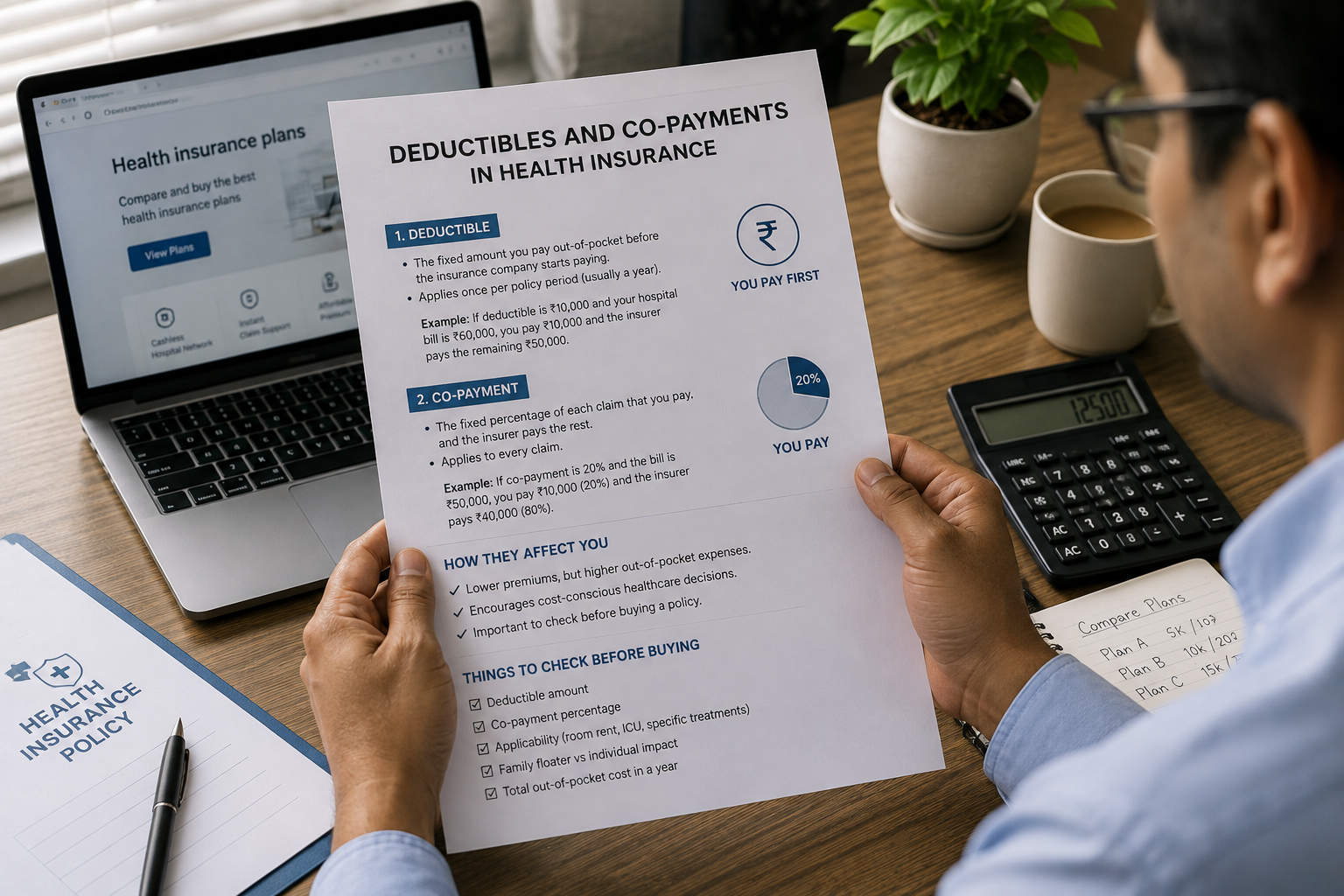 Deductibles and Co-Payments: Meaning, Costs and Differences
