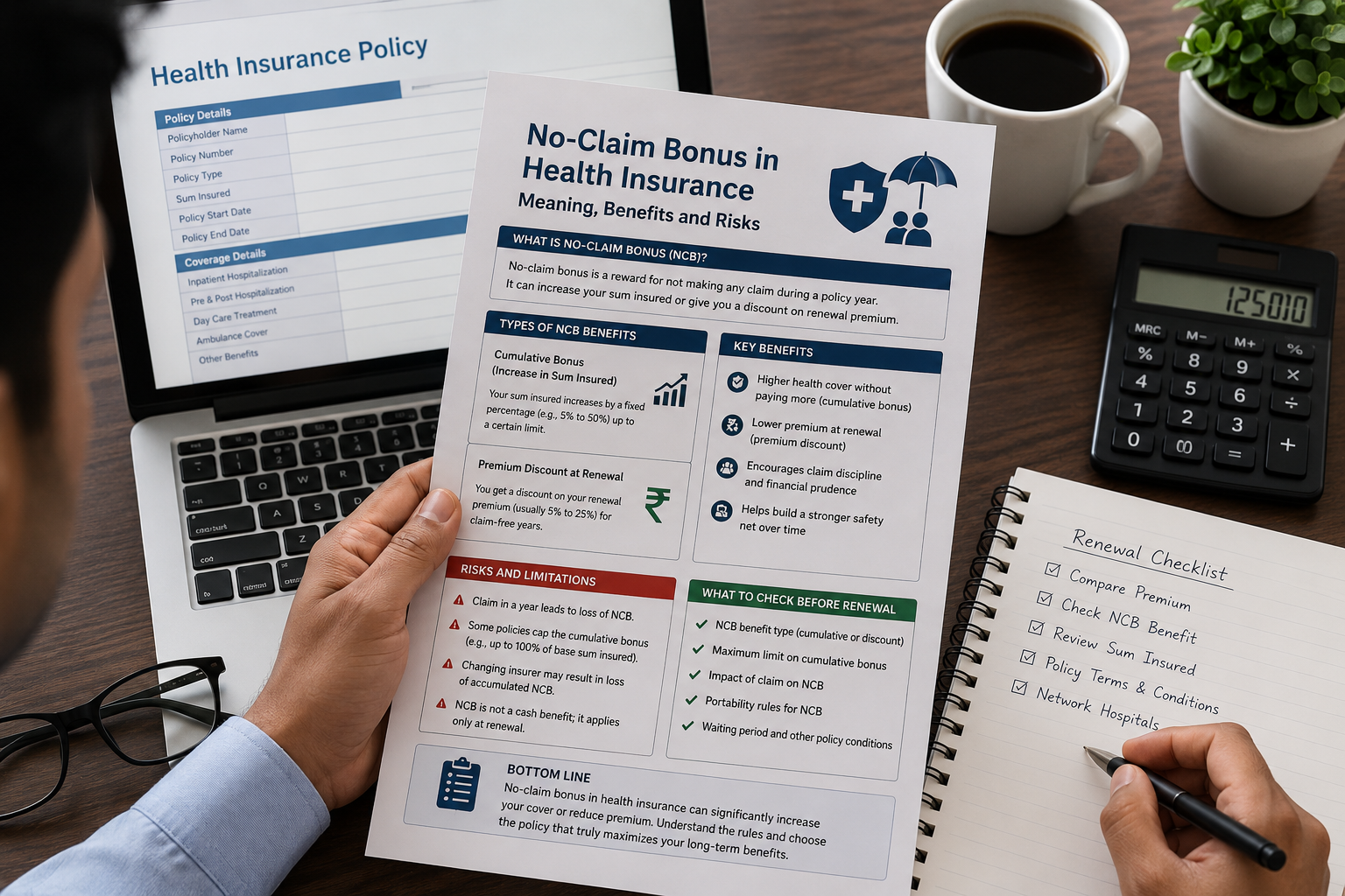 No-Claim Bonus in Health Insurance: Meaning, Benefits and Risks