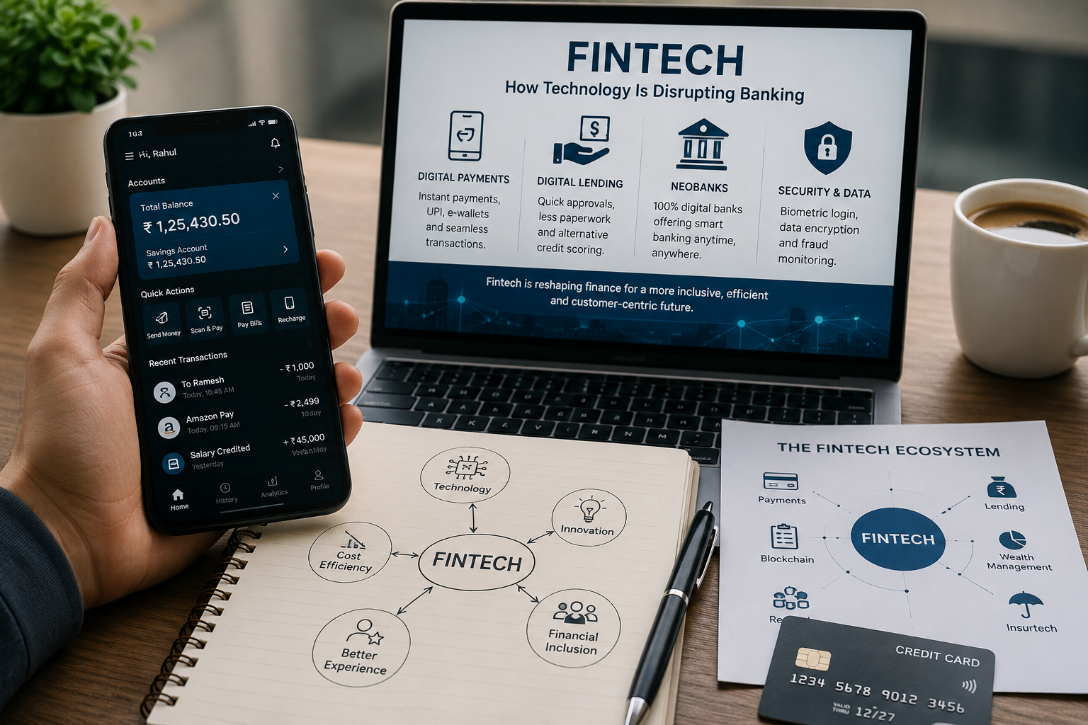 Fintech: How Technology Is Disrupting Traditional Banking