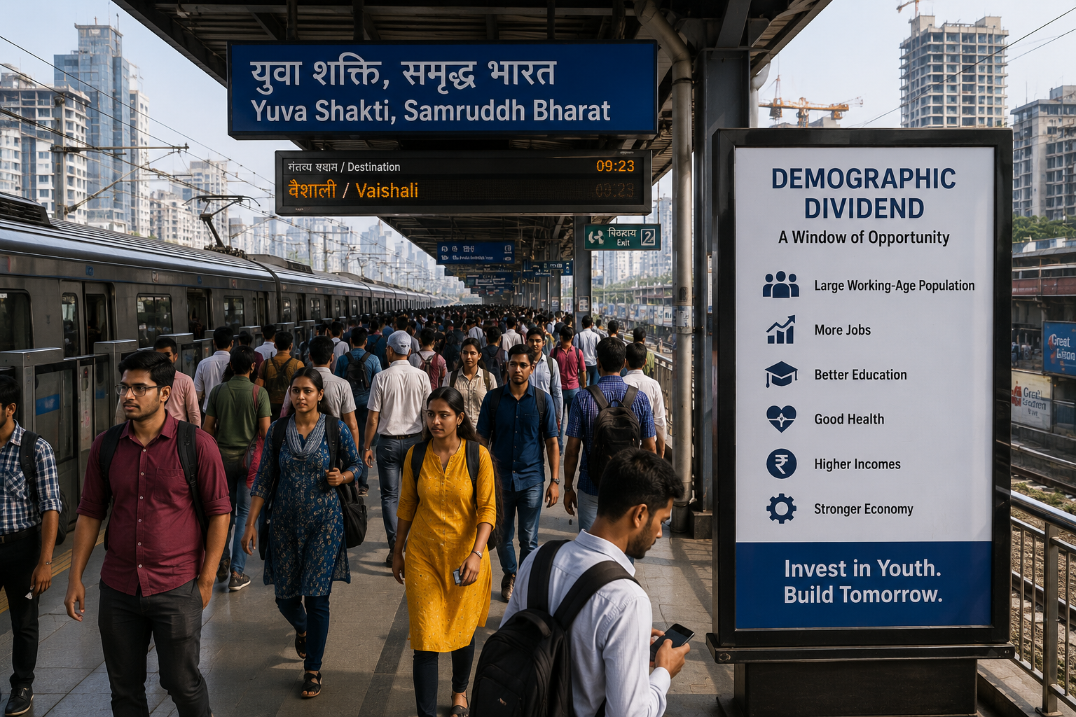 Demographic Dividend: Meaning, Benefits and Risks