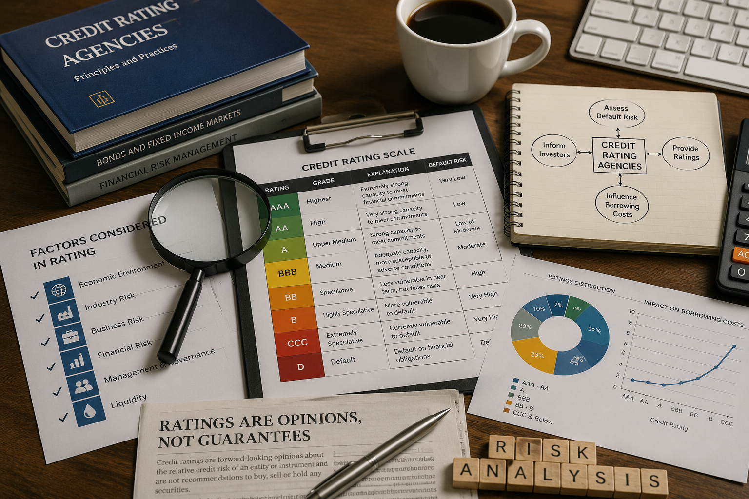 Credit Rating Agencies: How Ratings Assess Risk and Affect Borrowing Costs
