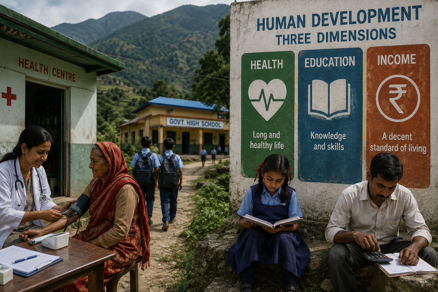 Human Development Index: Health, Education and Income Explained