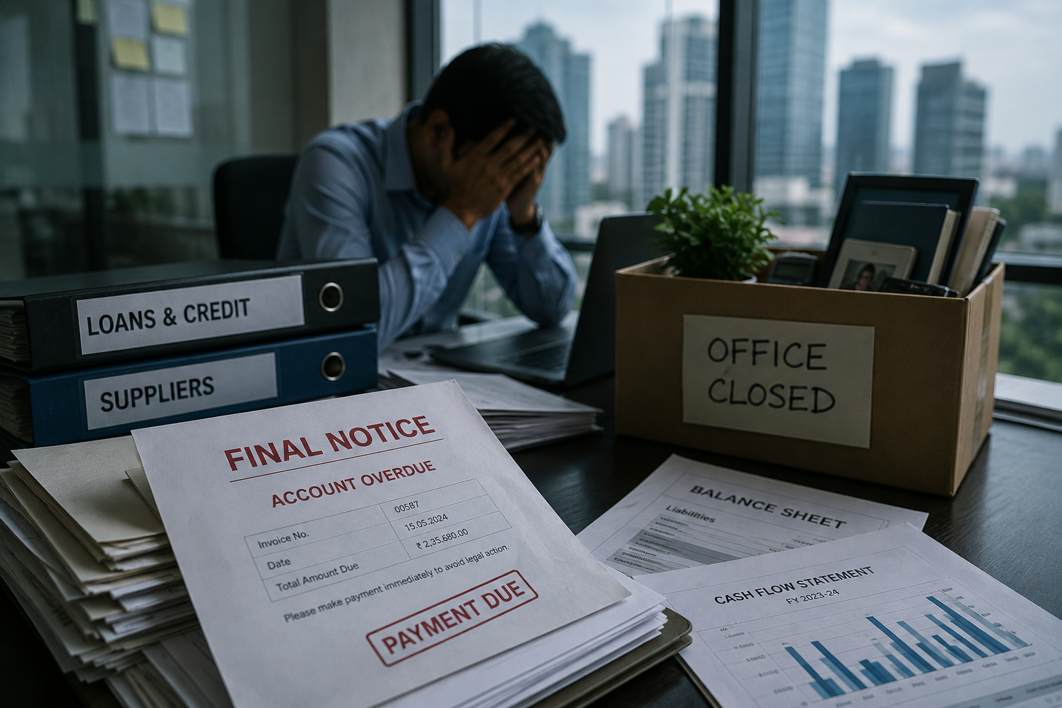 How Companies Go Bankrupt: Insolvency, Debt and What Happens Next