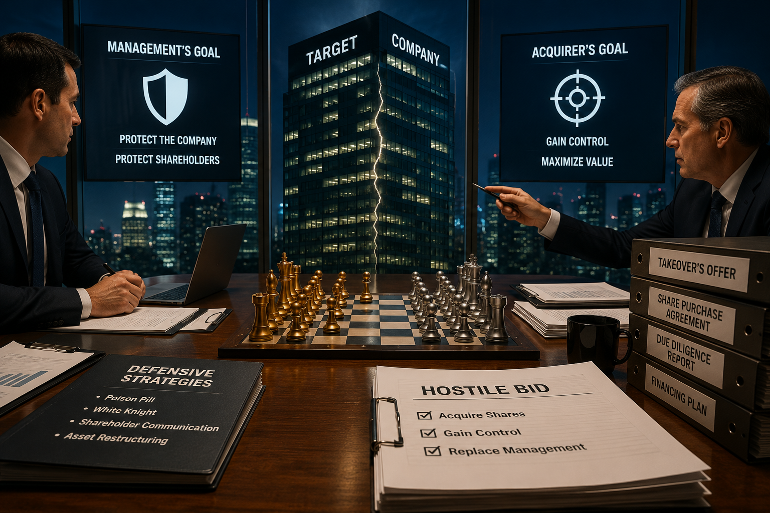 Hostile Takeover: How Companies Are Taken Over Without Consent