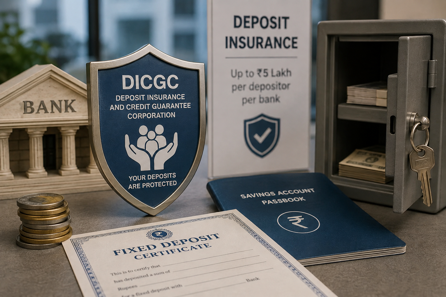 Deposit Insurance: How DICGC Protects Bank Depositors in India